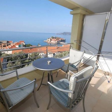 Bmv Room 2 With East Island View Sveti Stefan Esterno foto