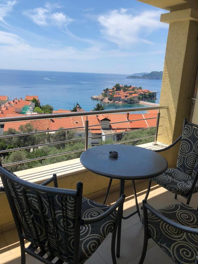 Bmv Room 2 With East Island View Sveti Stefan Esterno foto